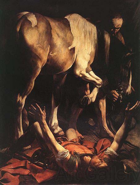 Caravaggio The Conversion of Saint Paul France oil painting art