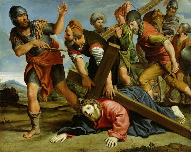 Domenichino Domenichino, The Way to Calvary Spain oil painting art