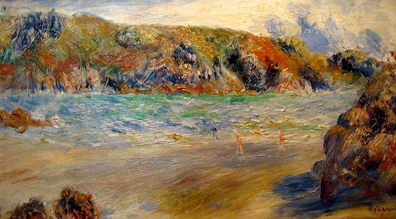Pierre-Auguste Renoir Guernesey France oil painting art