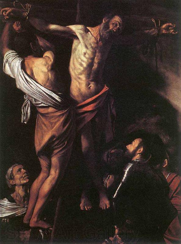 Caravaggio Crucifixion of Saint Andrew Spain oil painting art