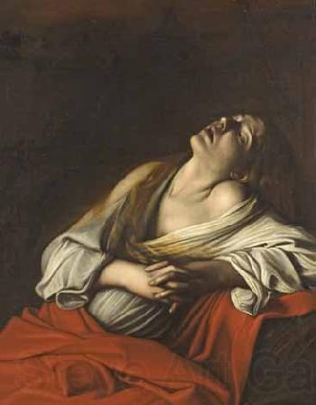 Caravaggio Mary Magdalen in Ecstasy France oil painting art