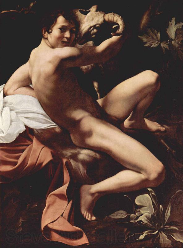 Caravaggio Saint John the Baptist France oil painting art