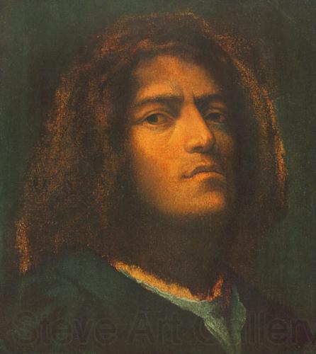 Giorgione portrait Spain oil painting art