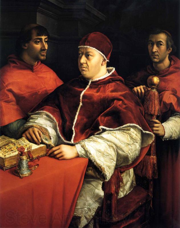 Raphael Portrait of Leo X Norge oil painting art