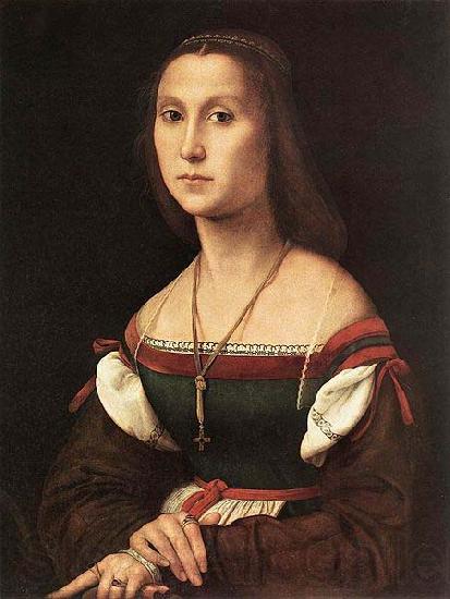 Raphael Portrait of a Woman Spain oil painting art
