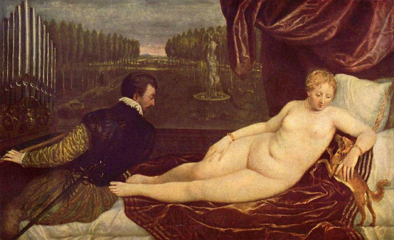 Titian Venus and Music Norge oil painting art