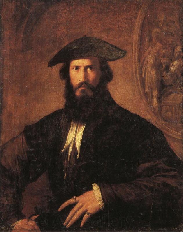 PARMIGIANINO Portrait of a Man Spain oil painting art