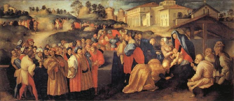 Pontormo The Adoration of the Magi Germany oil painting art