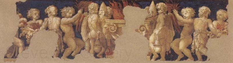 Correggio Frieze depicting the Christian Sacrifice Germany oil painting art