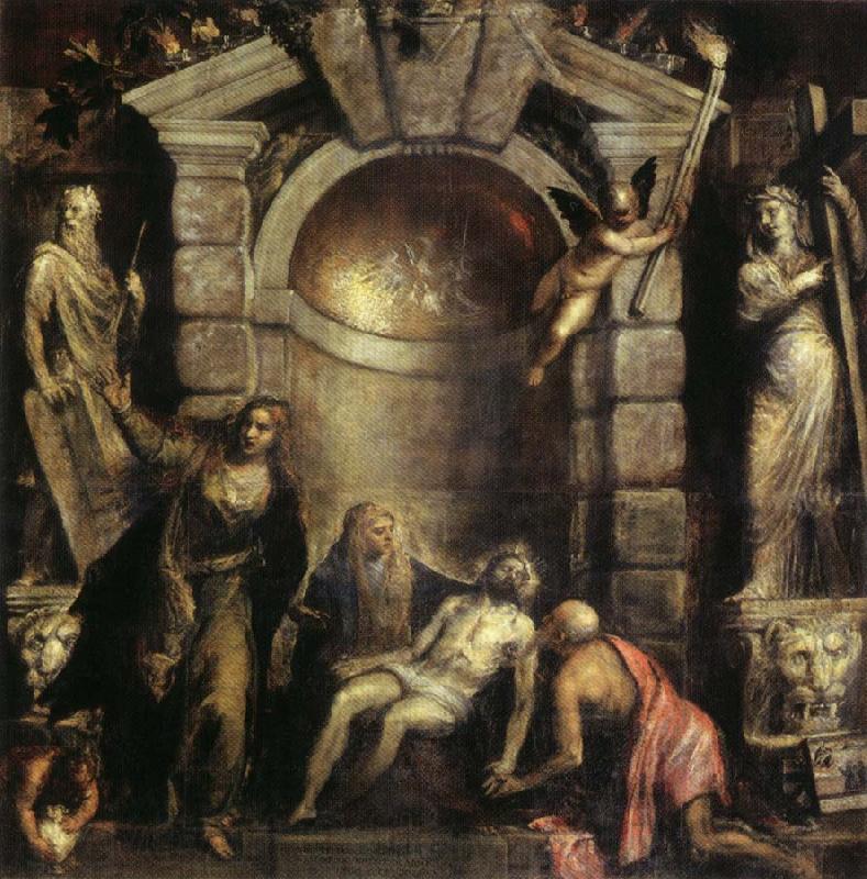 Titian Pieta Germany oil painting art