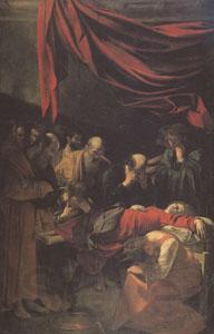 Caravaggio The Death of the Virgin (mk05) Norge oil painting art
