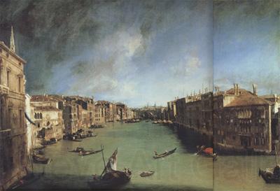 Canaletto Il Canal Grande Balbi (mk21) Norge oil painting art